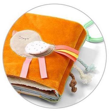 Babyono zmyslová knižka príroda, 