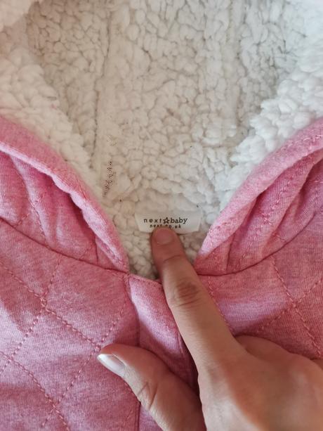 Zimný overal s rukavičkami, next,68