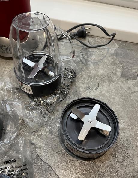 Delimano nutribullet 600w červený, 