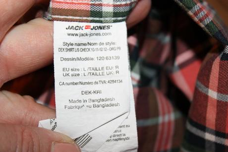 Pánska košeľa jack & jones v. l, l