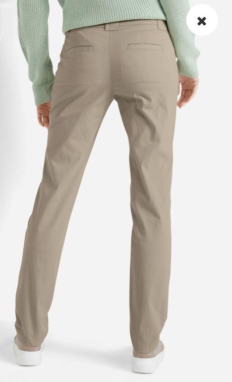 Nohavice chino, bonprix,38