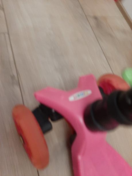 Kolobezka rider svetielkukúca,