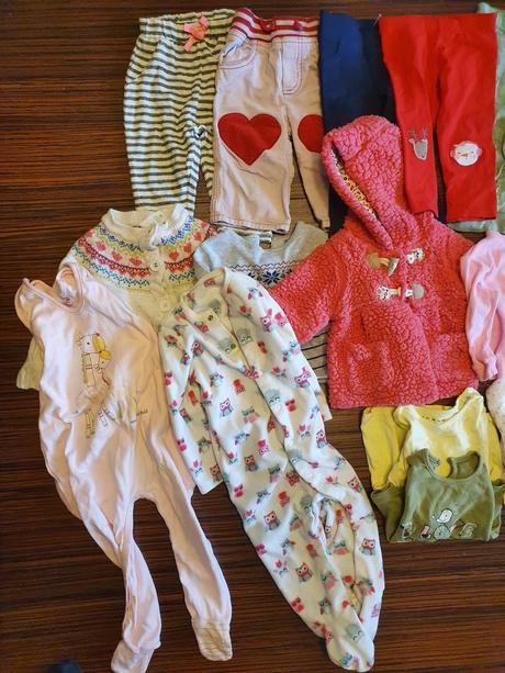 Balik oblecenia pre dievčatko 6m-1rok, 68–80