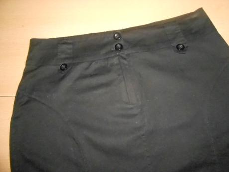 Elegantná čierna sukňa veľ.m-l, m