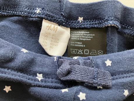 Spodný diel, h&m,80