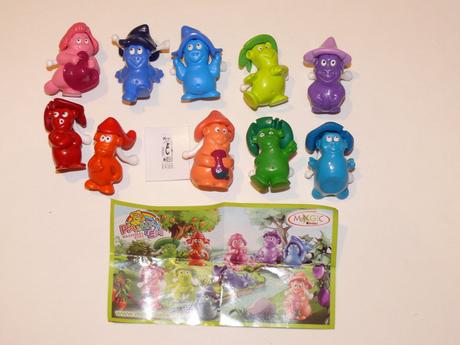 Kinder sada farbičiek, 