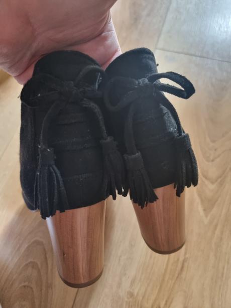 Čierne kotníkové topánky jenny fairy, 37