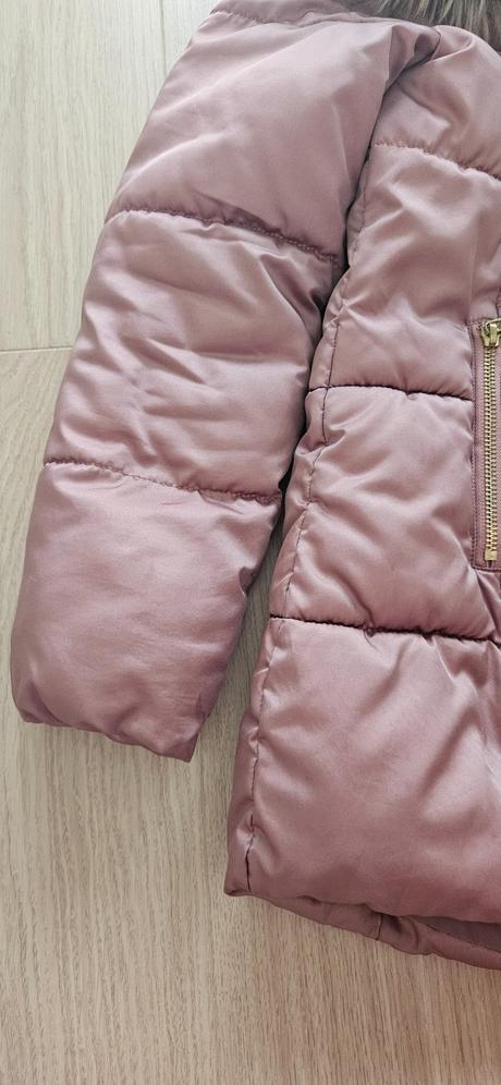 Dievcenska zimna bunda hm, h&m,140