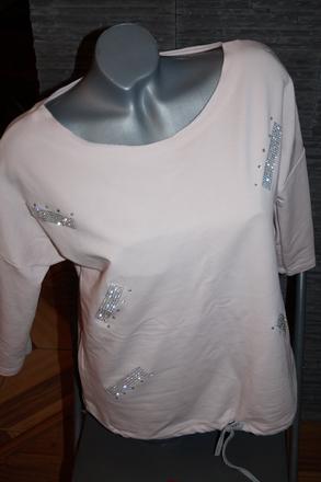 Mikina s kamienkami, l