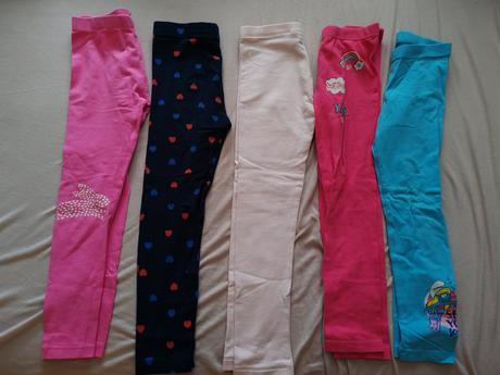 Balík legín, veľkosť 116, 104–116