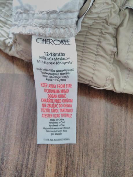 Letné nohavice, cherokee,86