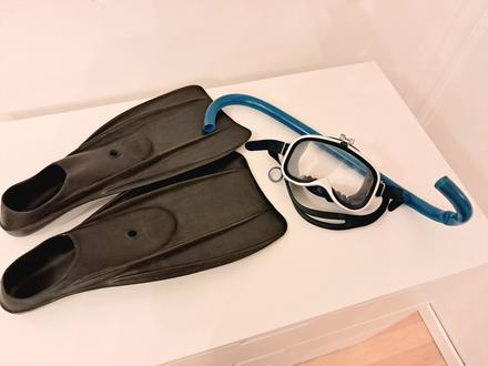 Plutvy na potapanie retro suprava, 