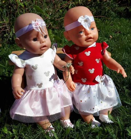 Šaty pre bábiku baby born,