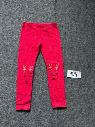 Vianočné legíny zateplene, pepco,104