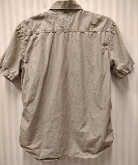 Pánska sivá košeľa, regular h&m, m, h&m,m