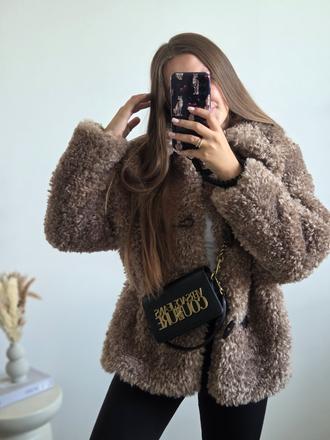 Kožúšok s/m, h&m,s