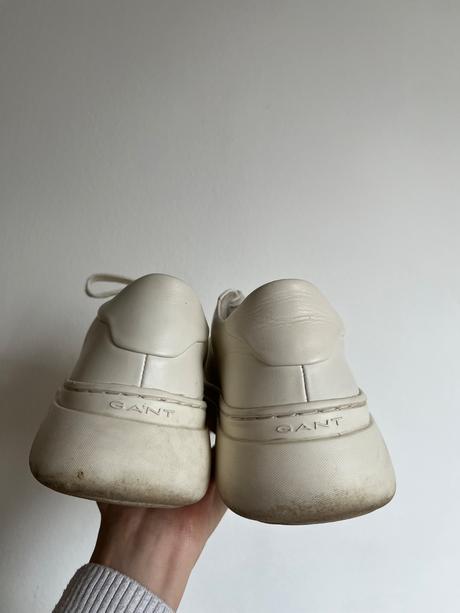 Kozene tenisky gant/ krémové tenisky gant, gant,38