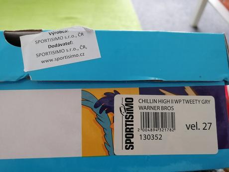 Zimná waterproof obuv veľ.27, 27