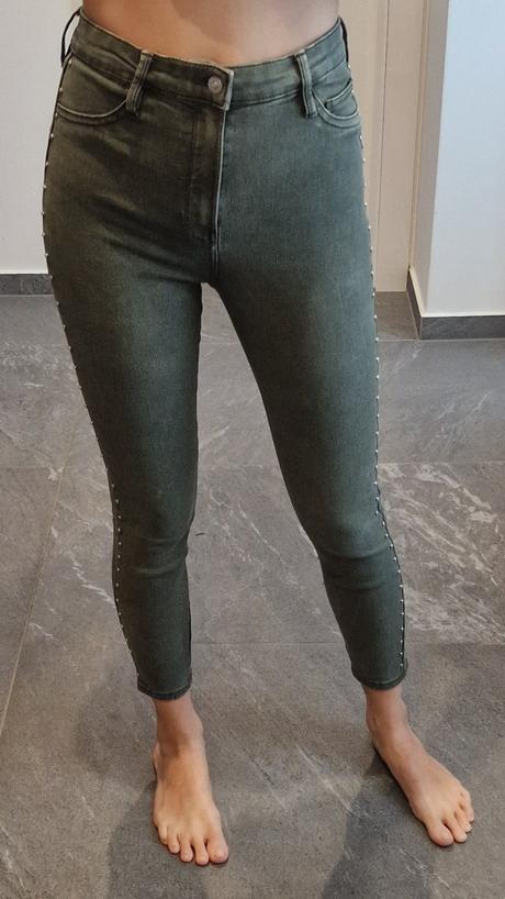 Riflíky bershka, veľ. 36, super stav, bershka,36