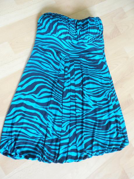 Letné šaty bez ramienok, xs