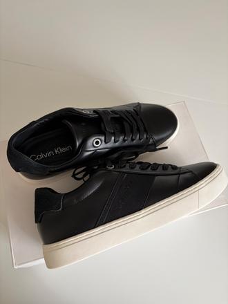 Kožené sneakersky calvin klein, 37