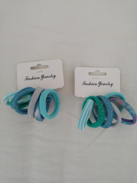 Gumičky do vlasov nepoužívané, 