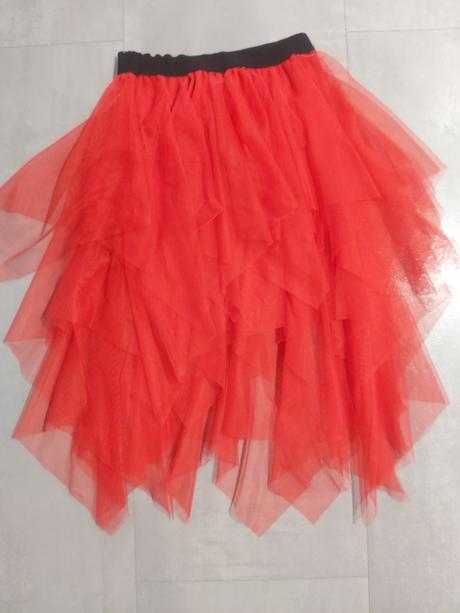 Damska tylová sukňa, 