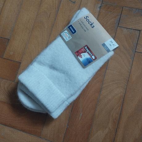 Ponožky z angory-dámske pánske, 39 / 44