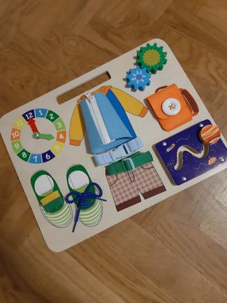 Playtive drevená hracia doska,