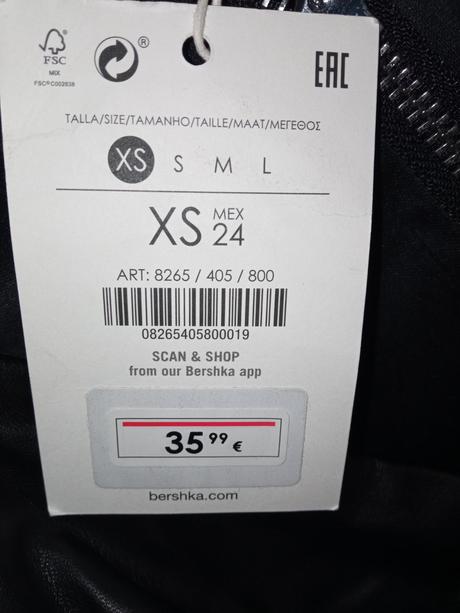 Čierny kožený overal s volánmi bershka (24), bershka,xs
