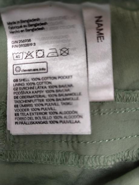 Kraťasy s opaskom zn. h&m, h&m,128