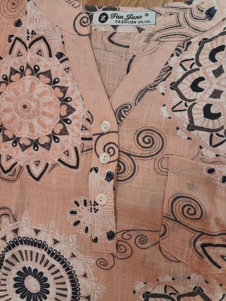 Blúzka s 3/4 rukávom, 46