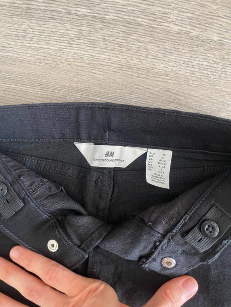 Chlapcenske nohavice, h&m,110