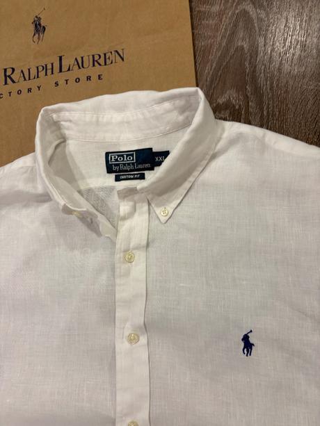 Ralph lauren panska ľanova kosela xxl, ralph lauren,xxl