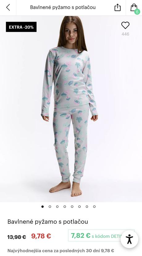 Dievčenské pyžamo, gate,152