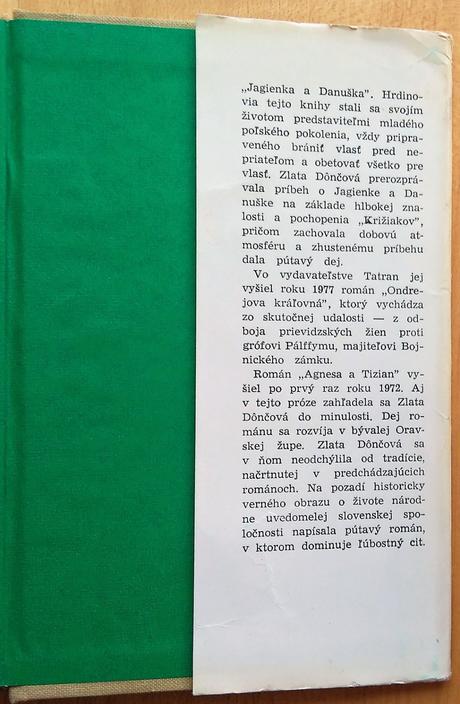 Agnesa a tizian, zlata dônčová,