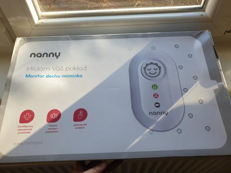 Nanny monitor dychu, nanny