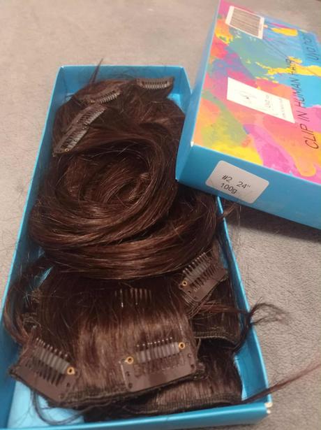 Balik ľudských vlasov,natačiek a doplnkov, 