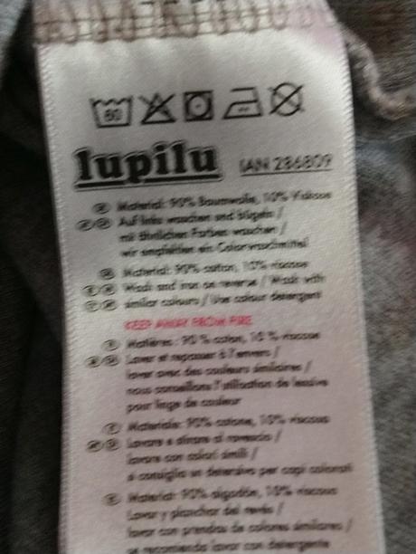 Sivé tričko s motívom, lupilu, 86-92 cm, lupilu,92