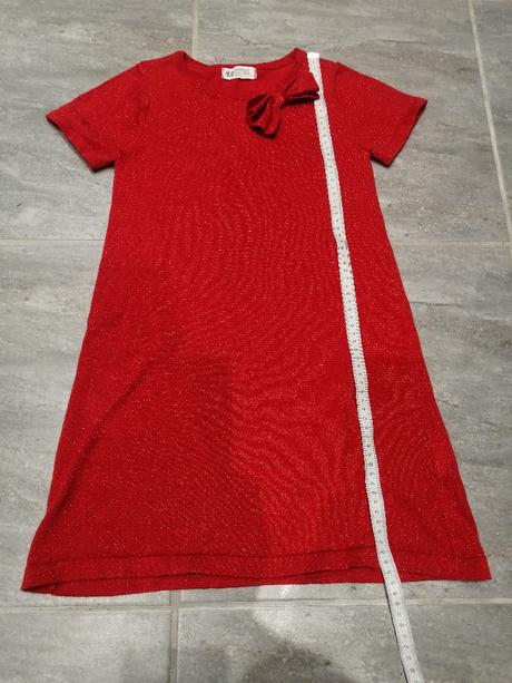 Lurexové šaty ham v134-140,8-10r., h&m,134