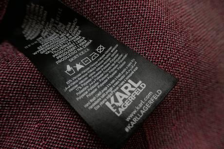 Karl lagerfeld original luxusna sukna vel. xs/s, s