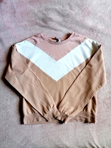 Krásna pruhovaná mikina, h&m,m