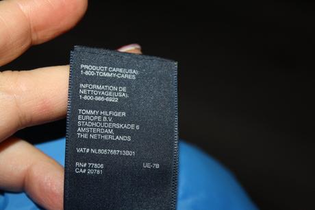 Tommy hilfiger bunda vel.l, tommy hilfiger,l