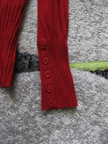 Bordový svetrík, clockhouse,l