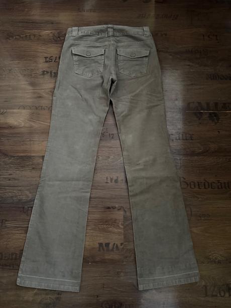 Menčestrové nohavice, h&m,36