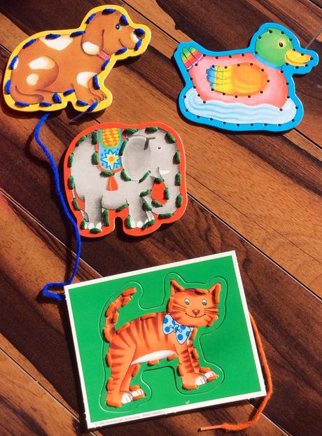 3 v 1 sitie, puzzle a šablóny ,