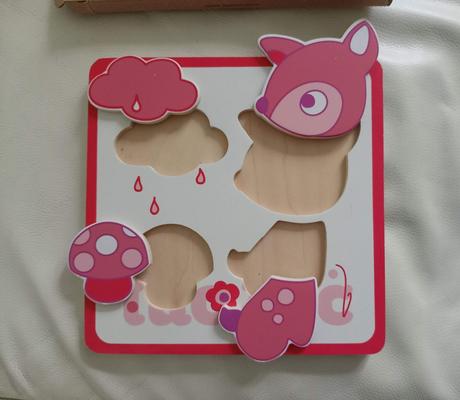 Drevené puzle tuc tuc,