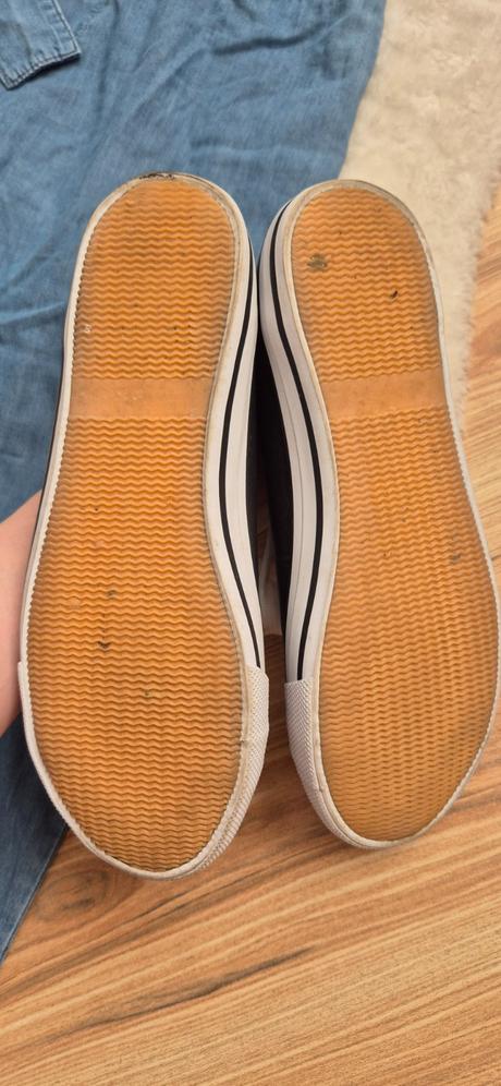 Set overal a tenisky z imitácie kože, sinsay,xs