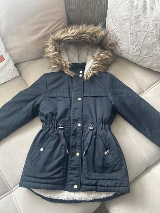F&f krásna teplá bunda pre slečnu, f&f,128