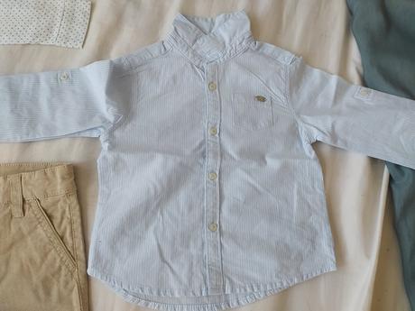 Chlapčenské košele a nohavice benetton, 1 rok, benetton,110